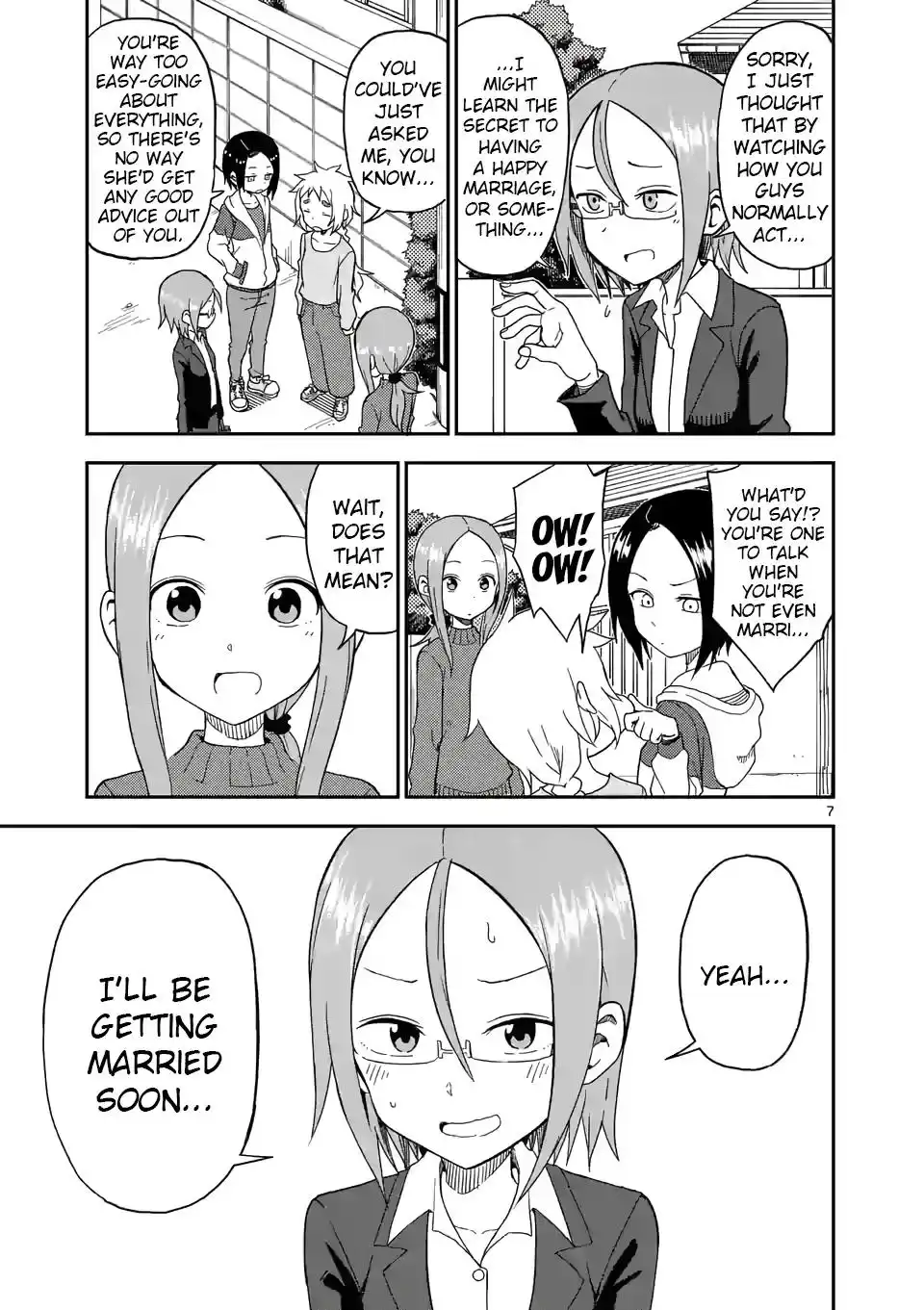 Karakai Jouzu no (Moto) Takagi-san Chapter 80 7